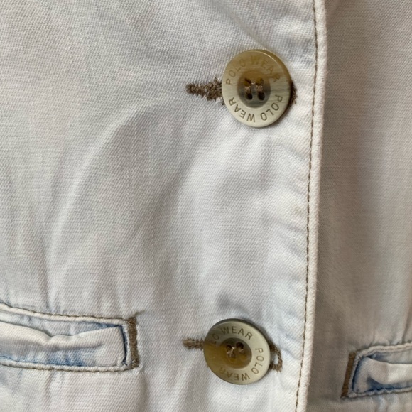 Polo wear brand women’s light jacket acid wash - Picture 12 of 13